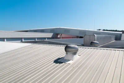 commercial metal roofing material