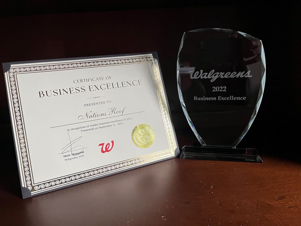 Walgreens 2022 Business Excellence Award