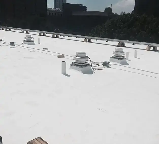 aging commercial roofing membranes