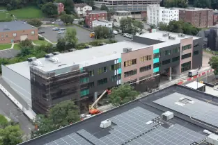 Commercial roofing project for Lionsgate in Yonkers NY by Nations Roof