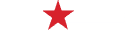 Red star white lines button.
