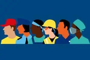 Diverse Workforce Illustrating Industries Involved in Commercial Roofing