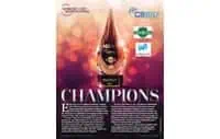 Champions Award: Recognizing Excellence in Commercial Roofing Innovation"

Alt text: 
"Champions Award featuring logos of three organizations and pearl-shaped trophy."