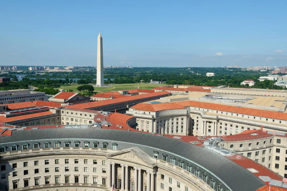 Roofing systems on government buildings in Washington, DC